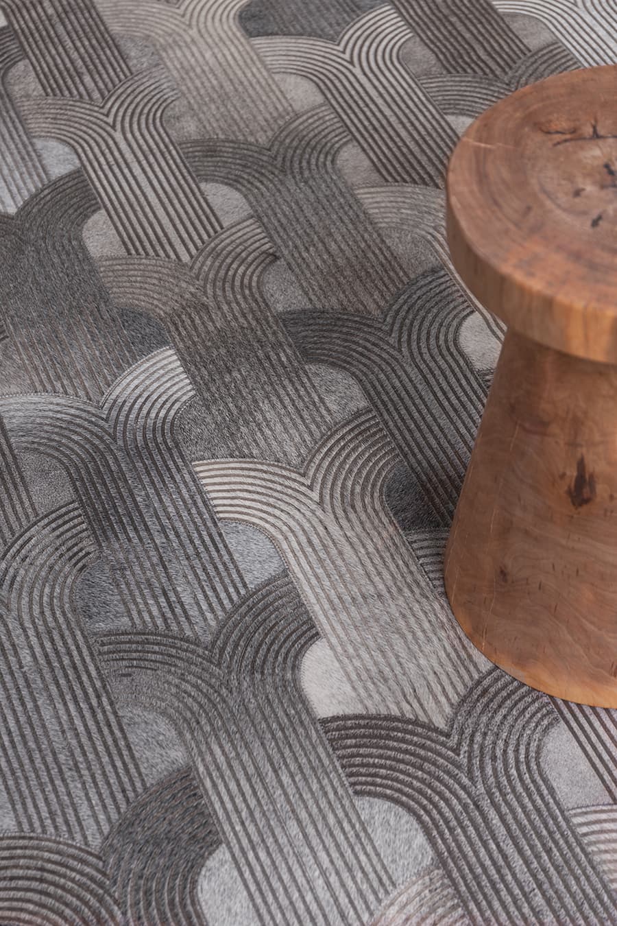 LOOP LASERED - Custom Cowhide Rug - Homelosophy