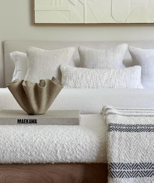 Alma Cable Knit Throw Pillow - Homelosophy, view 2