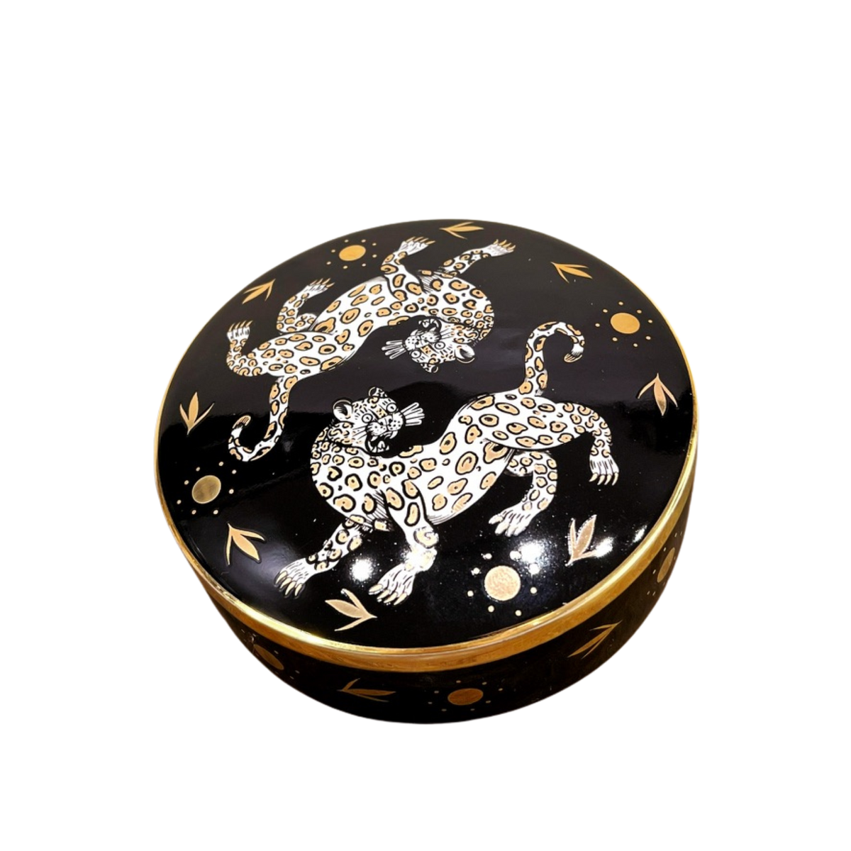 Maenad Glazed Porcelain Round Box - Source by Studio Skara