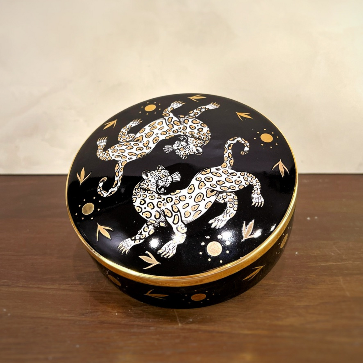 Maenad Glazed Porcelain Round Box - Source by Studio Skara, view 4