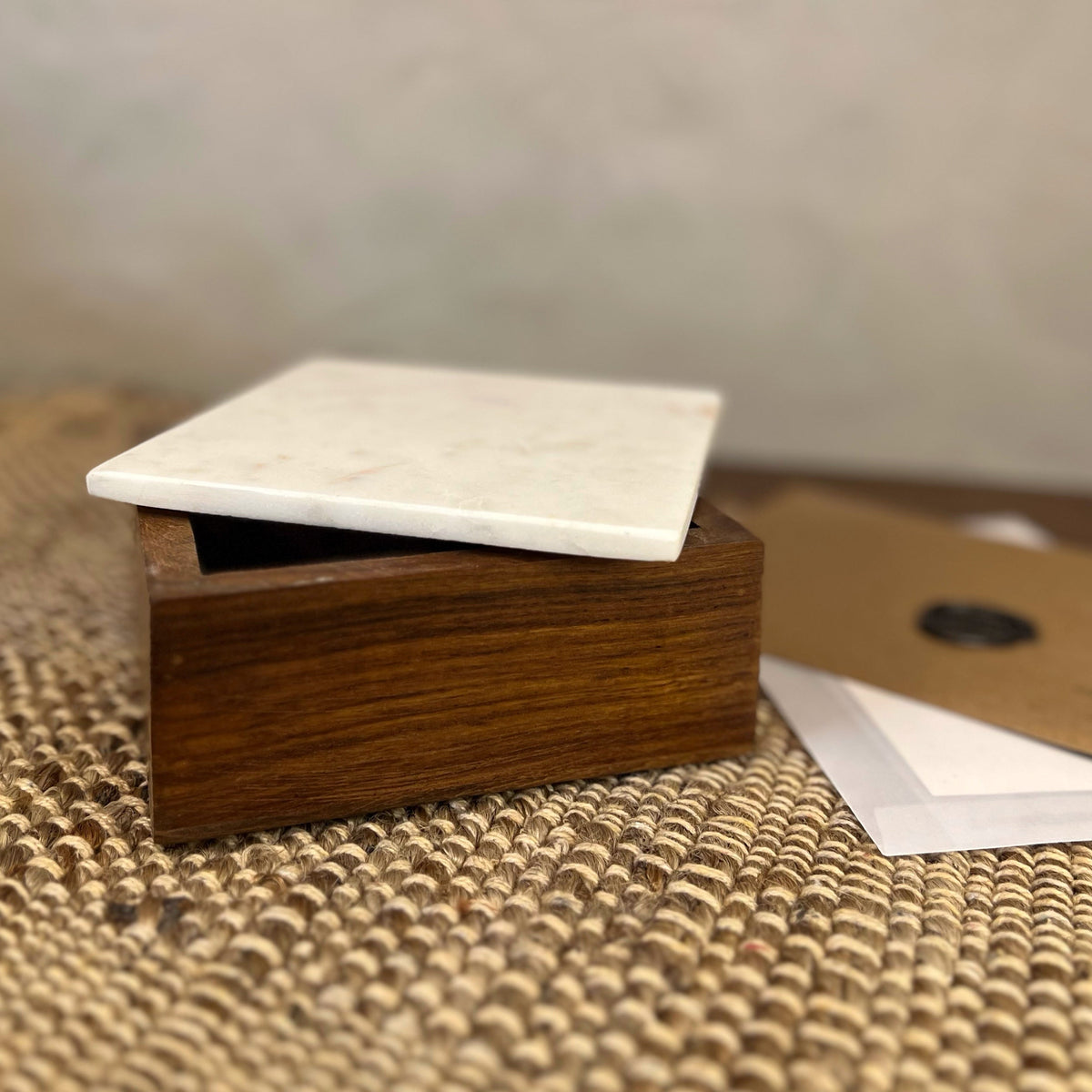 Maeve Wood and Marble Box - Source by Studio Skara, view 2