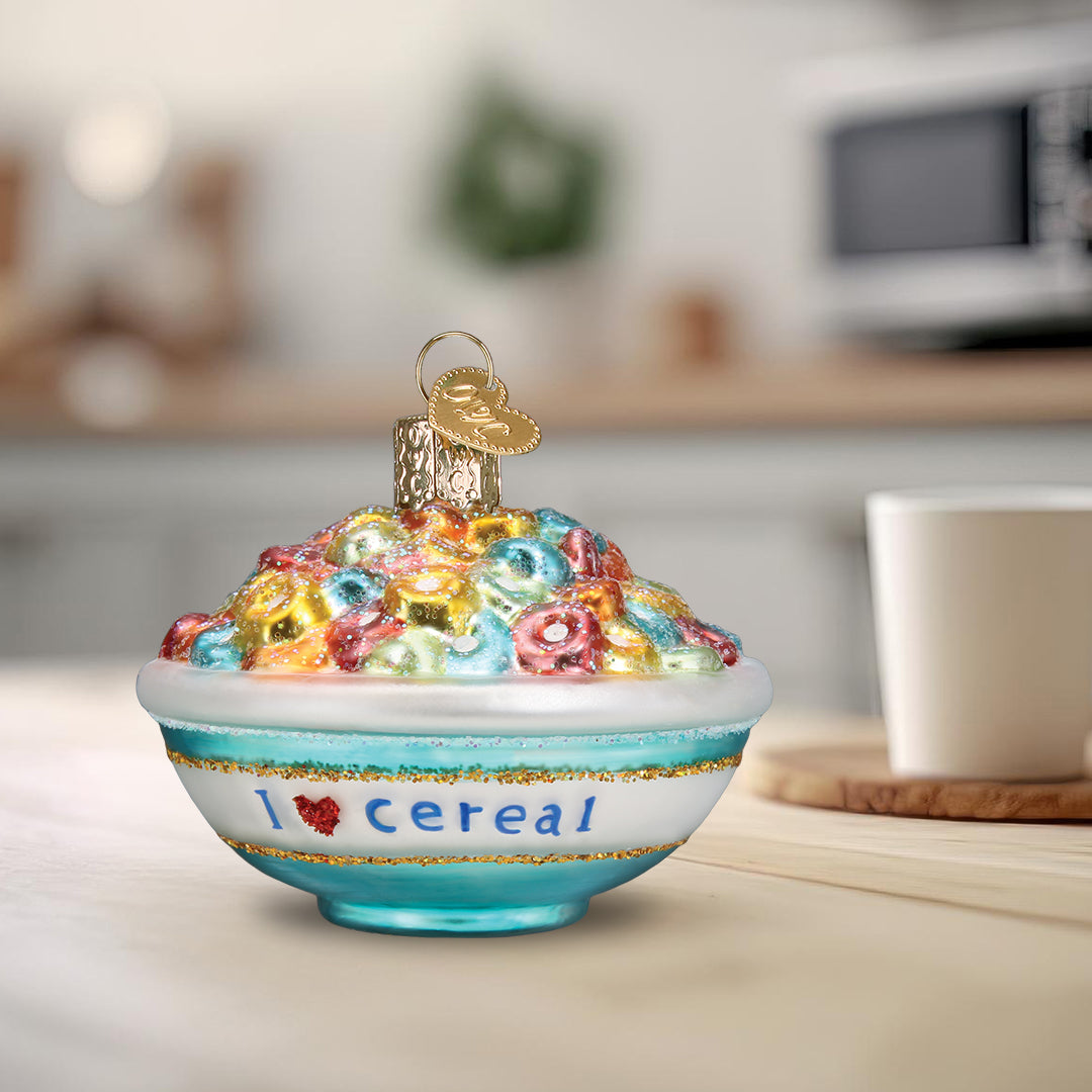 Bowl Of Cereal Ornament