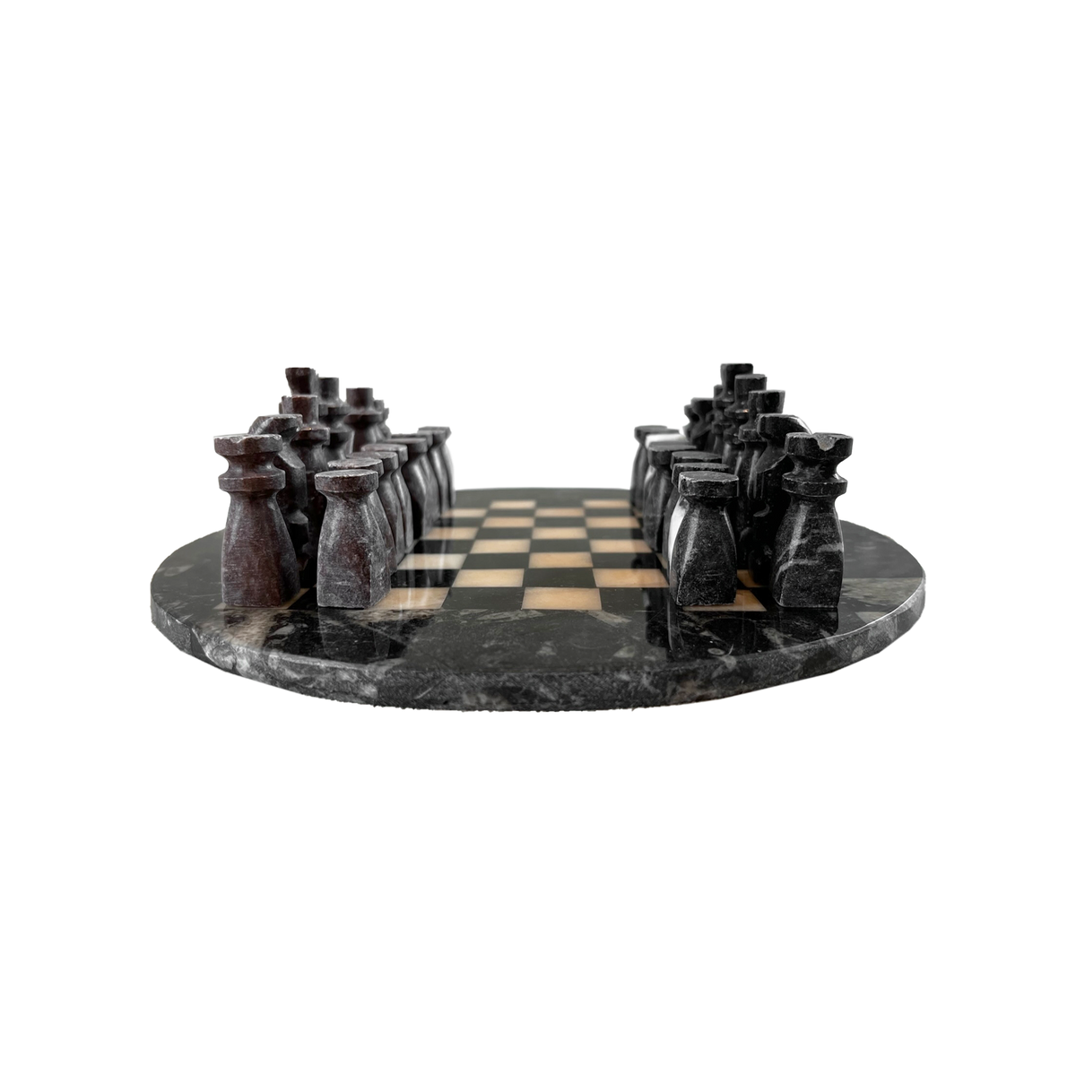 Stone Chess Set - Source by Studio Skara, view 2