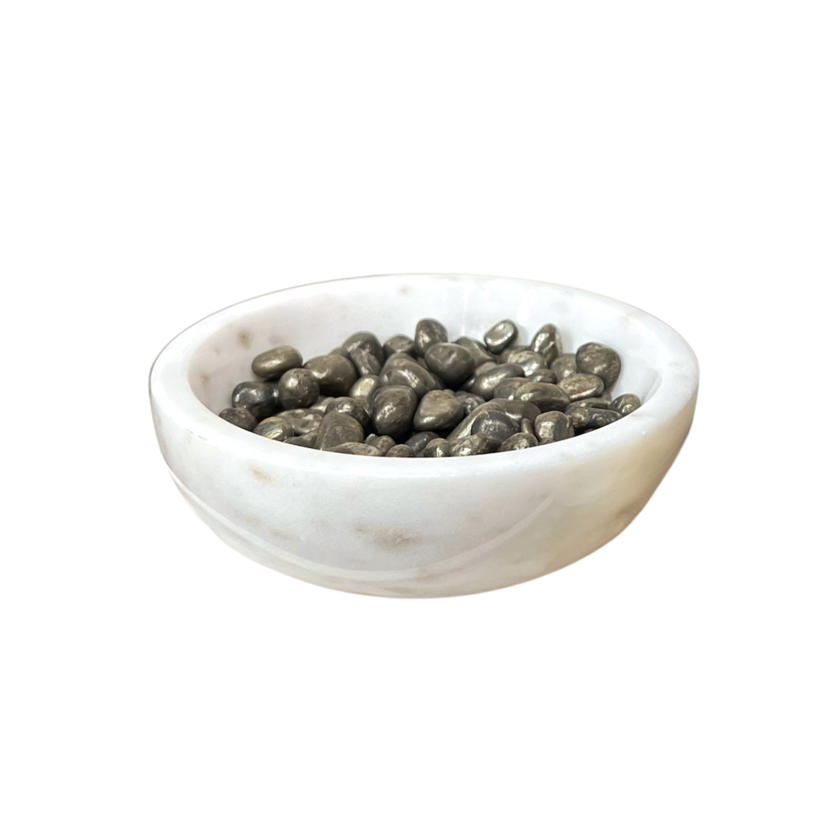 Mini Polished Pyrite Pebbles - Source by Studio Skara