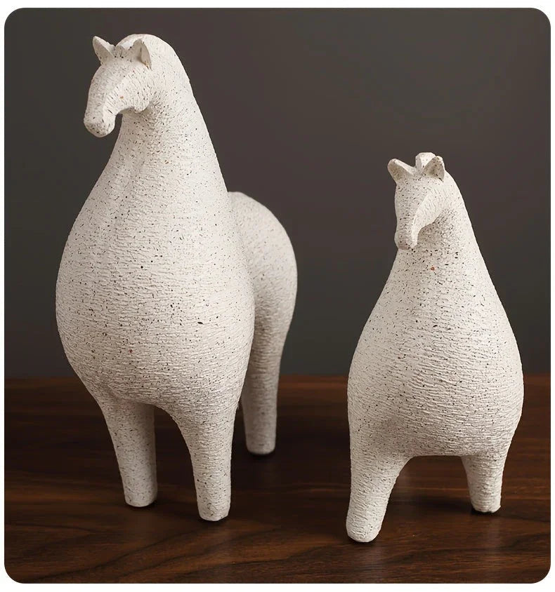 Modern Horse Figurine for Home Decor