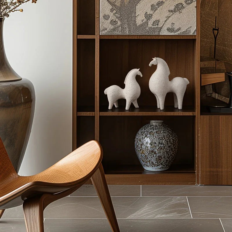 Modern Horse Figurine for Home Decor