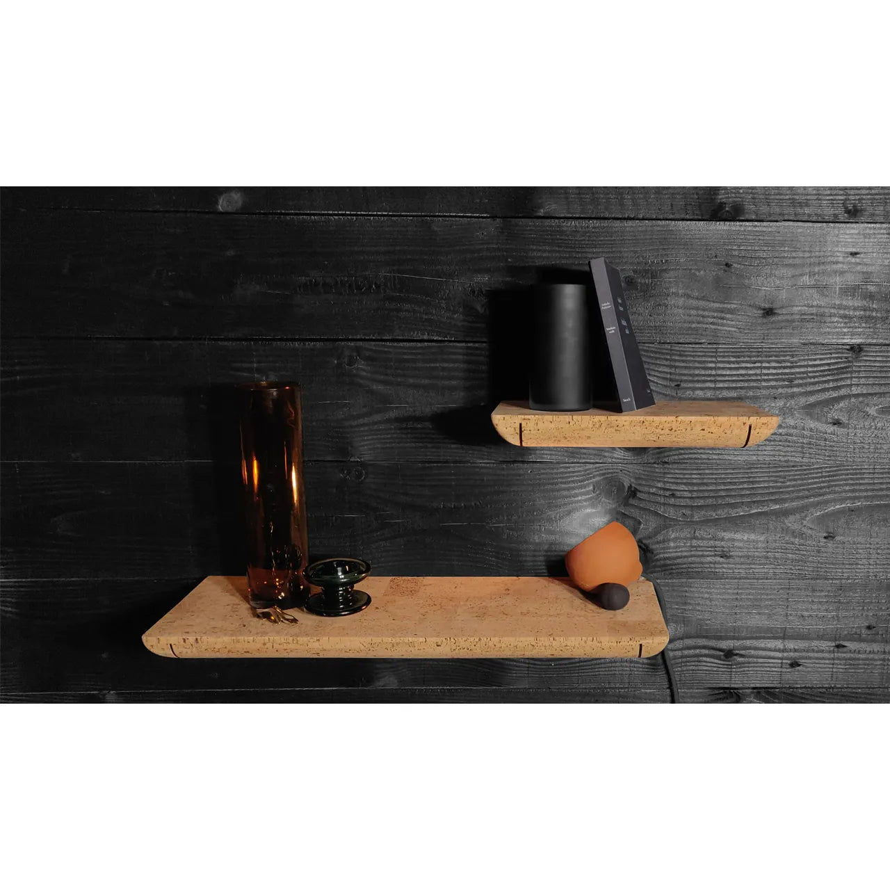 Mortaise Cork Shelves Charcoal Edition image 6