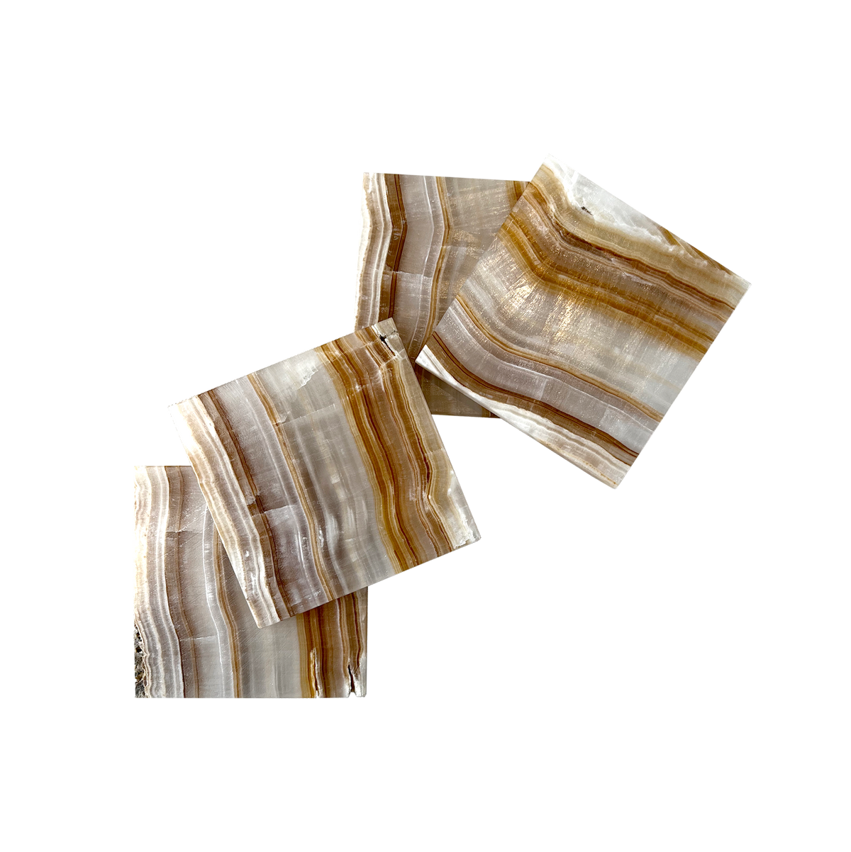 Onyx Coasters - Caramels - Source by Studio Skara, view 2