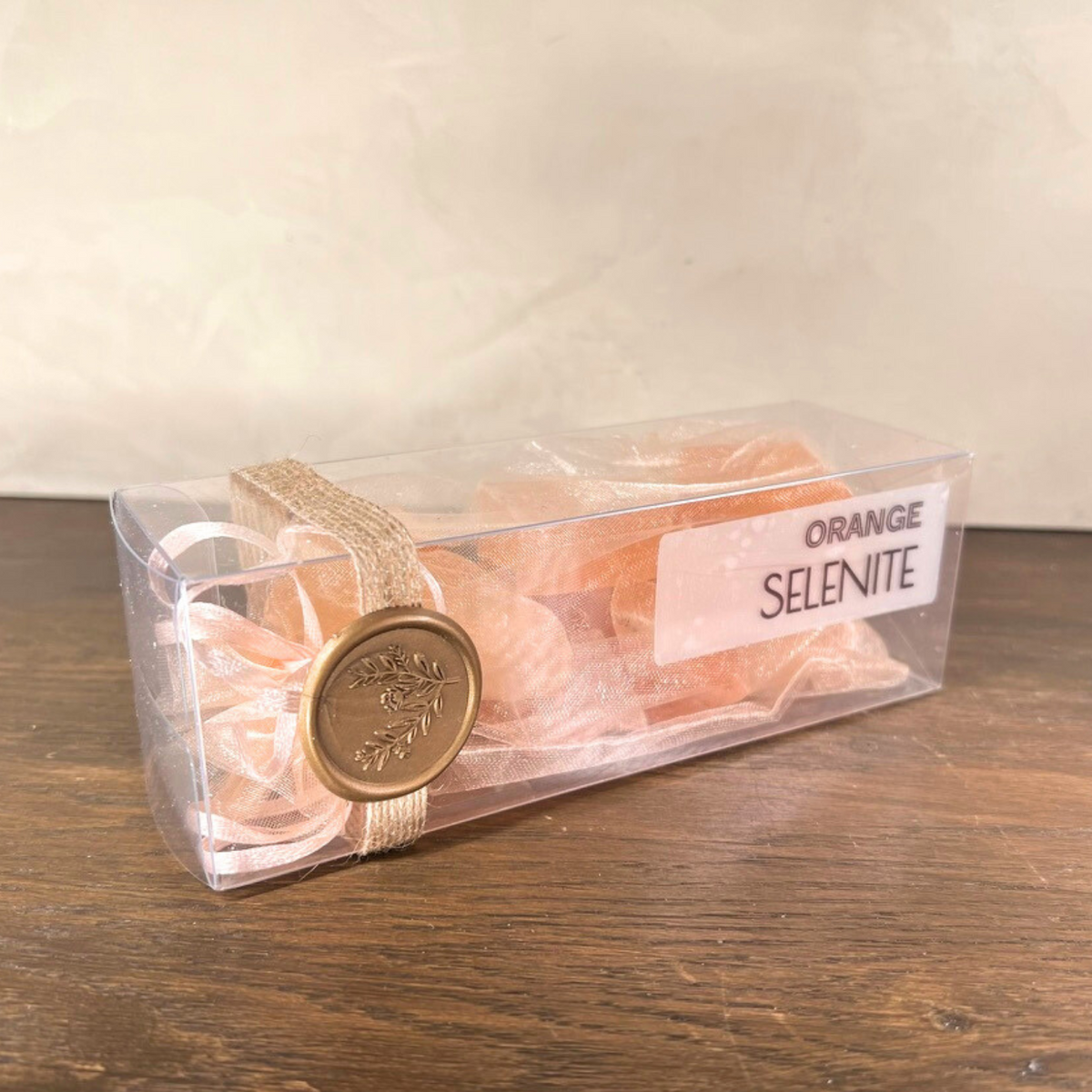 Raw Orange Selenite - Source by Studio Skara, view 5