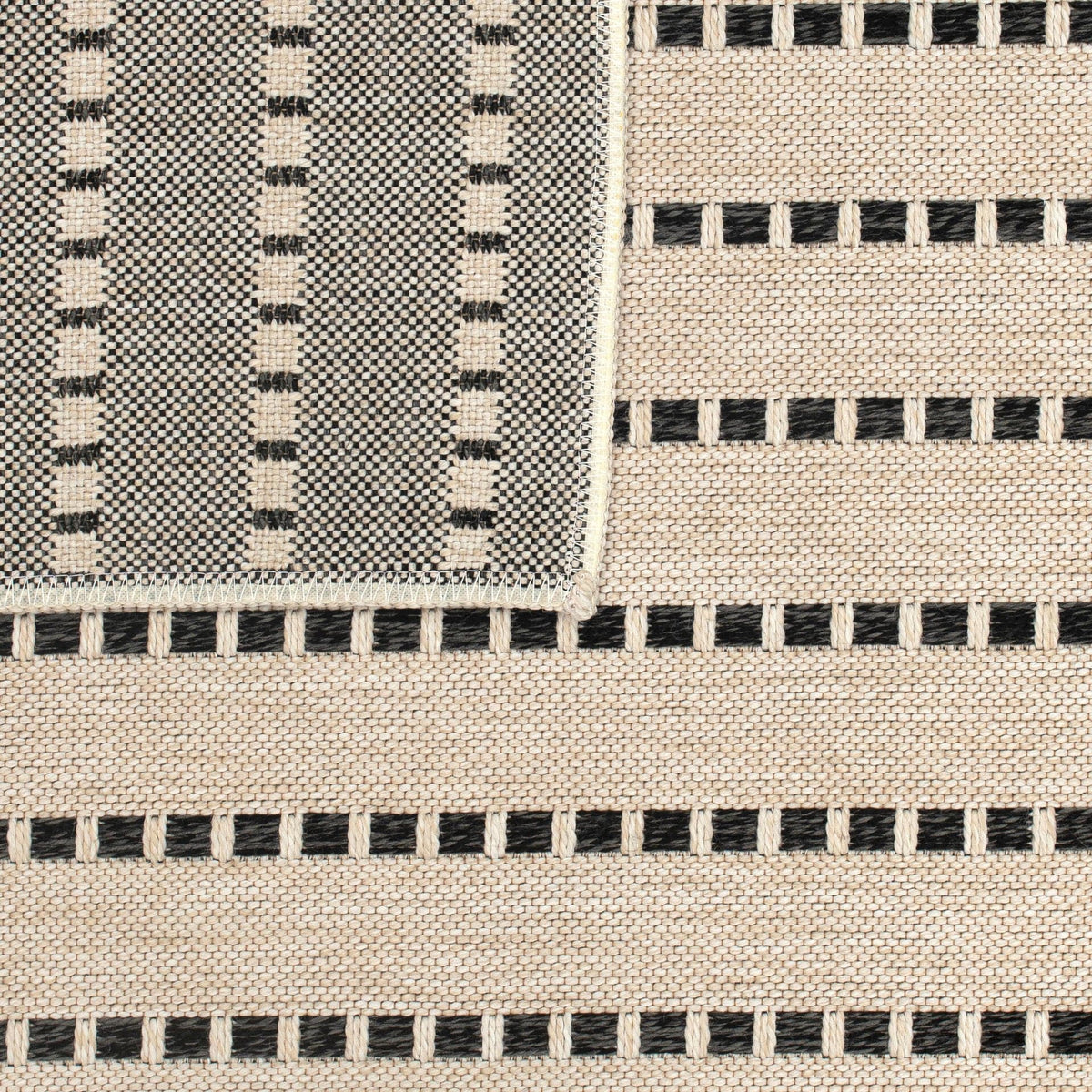 East Green Ottenby Dashed Stripe Outdoor Area Rug