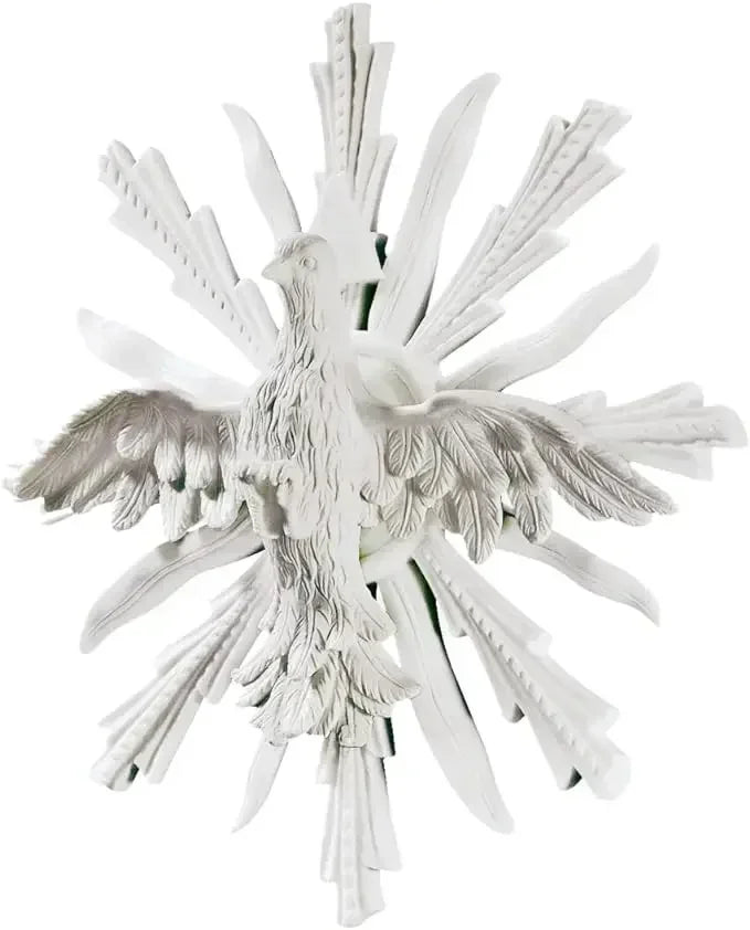 Owl Sculpture - Decorative Metal 11"H