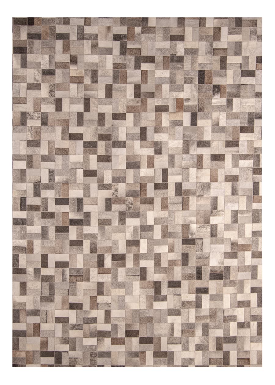 PARQUET – Bespoke Cowhide Rug - Homelosophy, view 2