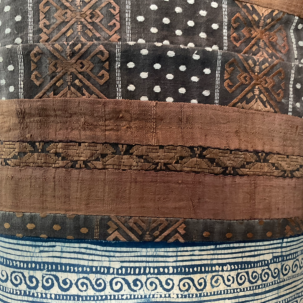 Vintage Fabric Pillow #T.1013 - Source by Studio Skara, view 4