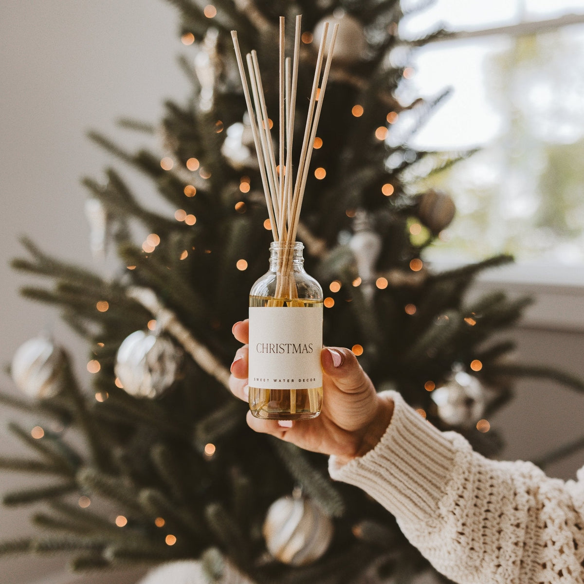 Christmas Clear Reed Diffuser - Sweet Water Decor, view 2