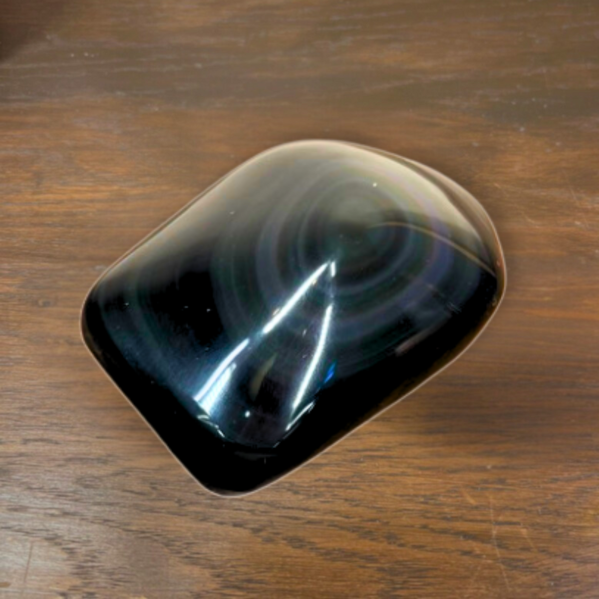 Rainbow Obsidian Palm Stones - Source by Studio Skara, view 4