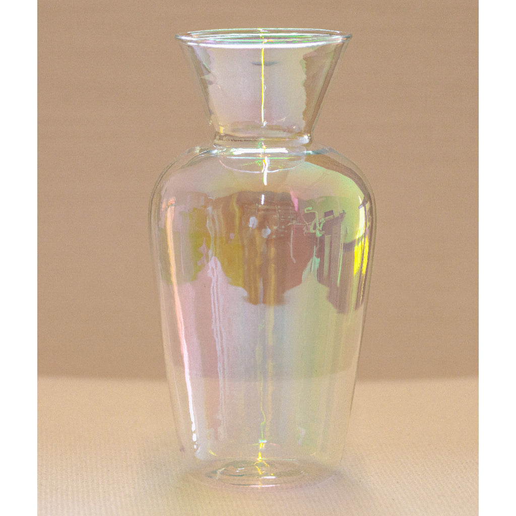 Rainbow Prism Vase - Pair