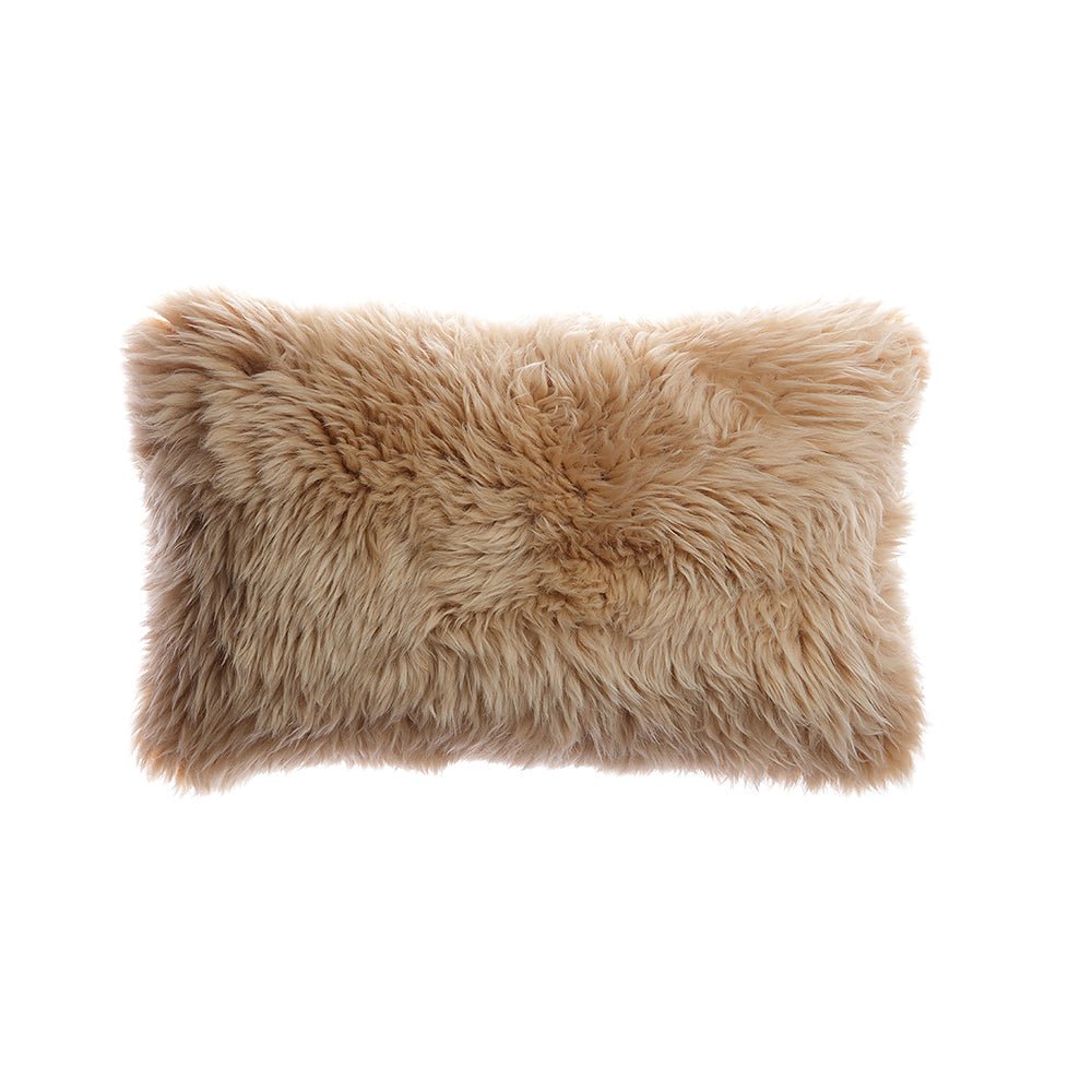 Sheepskin Fur Pillow - Homelosophy