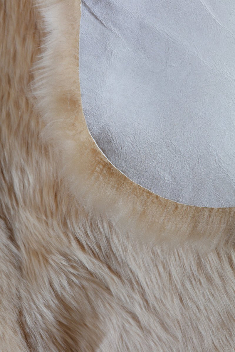 Six Piece Sheepskin Area Rug - Homelosophy, view 6