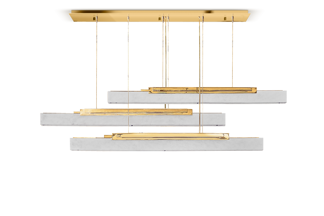 Skyline III Suspension Lamp by Luxxu