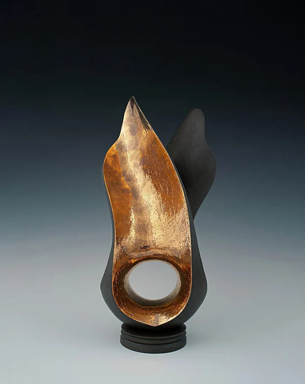 Solar Plexus Dark Gold Sculpture