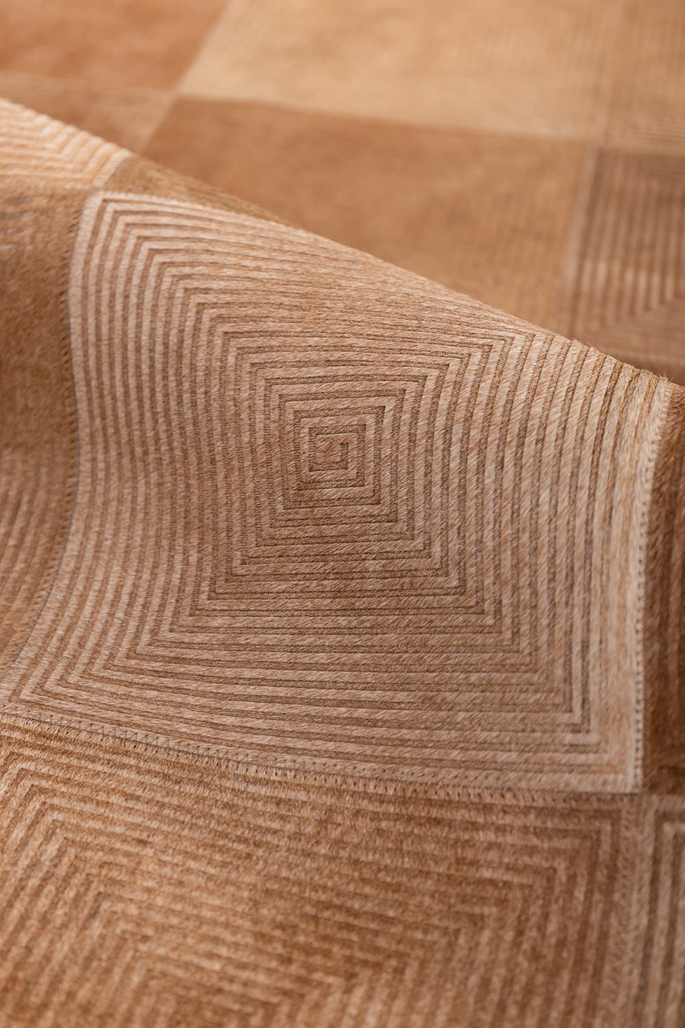 SPIRAL - Lasered Cowhide Rug - Homelosophy, view 3