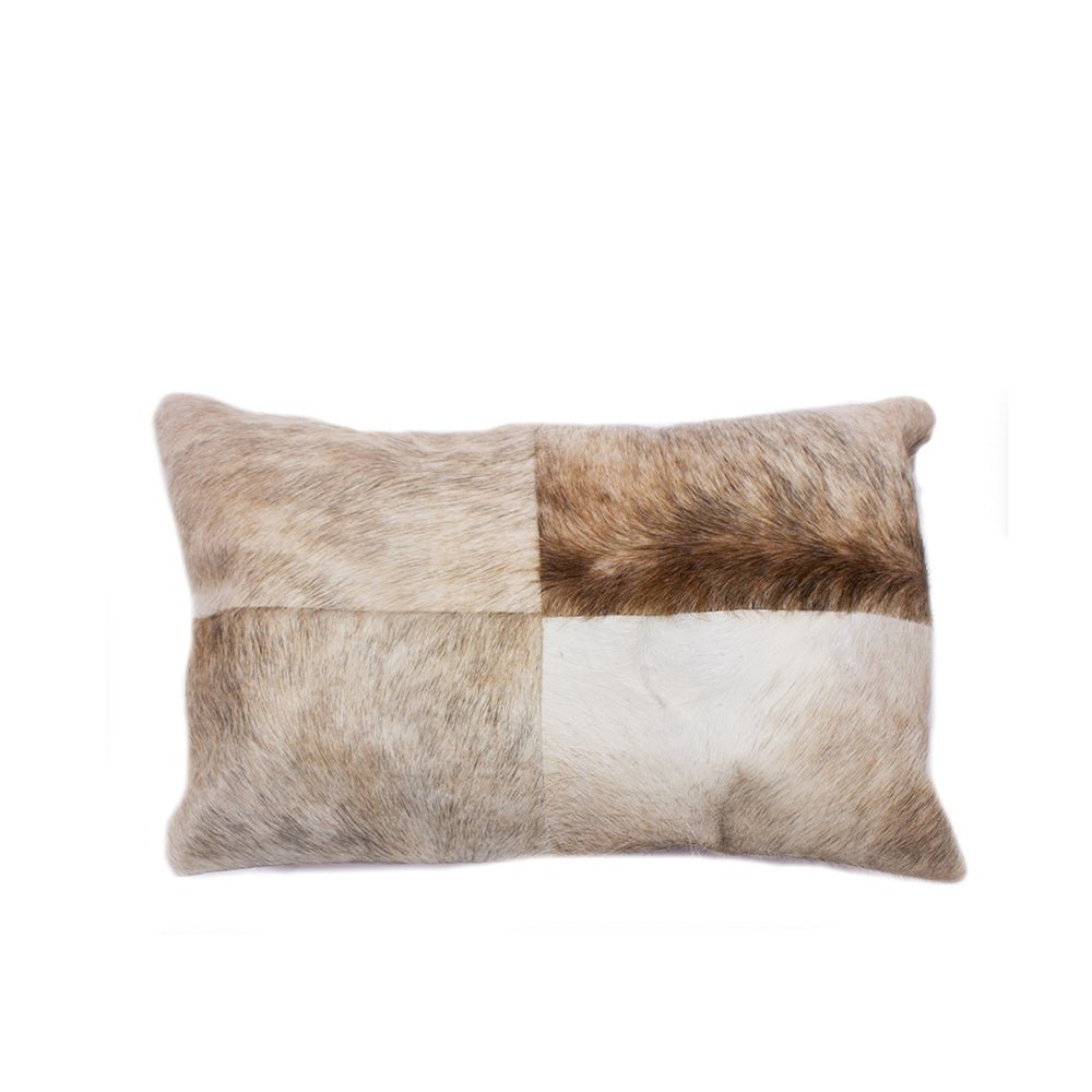 Patagonian Cowhide Pillow - Homelosophy, view 4