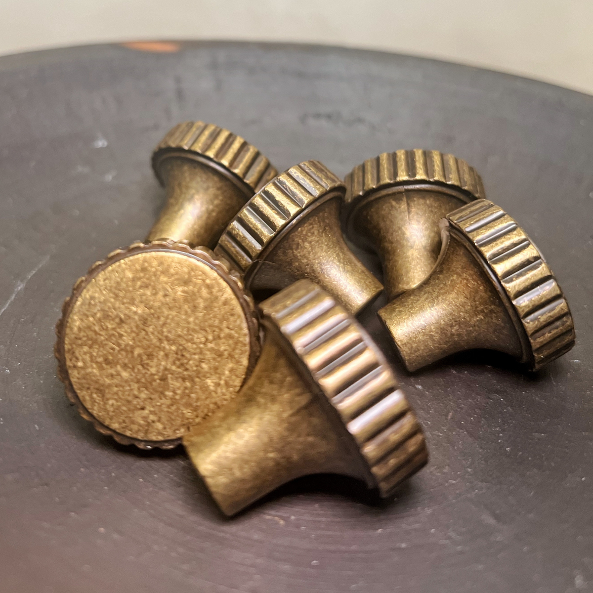 Stripe Edge Cabinet Knob - Source by Studio Skara, view 4
