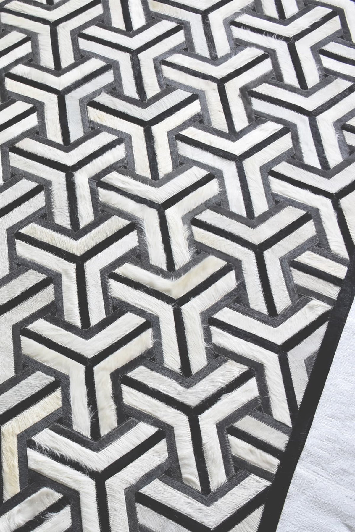 THAI – Cowhide Rug Modern - Homelosophy, view 3