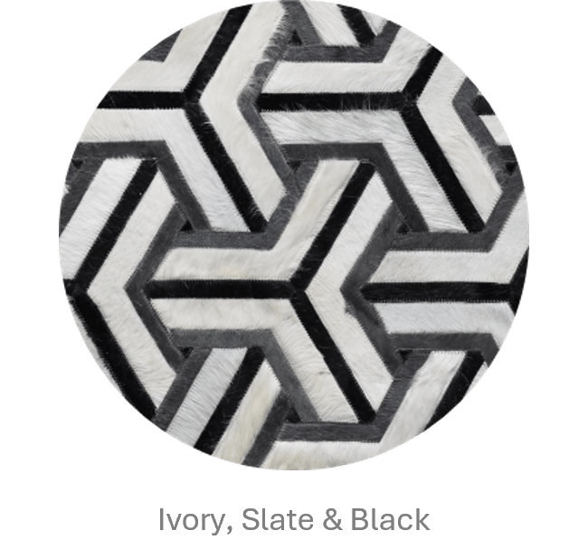 THAI – Cowhide Rug Modern - Homelosophy, view 6