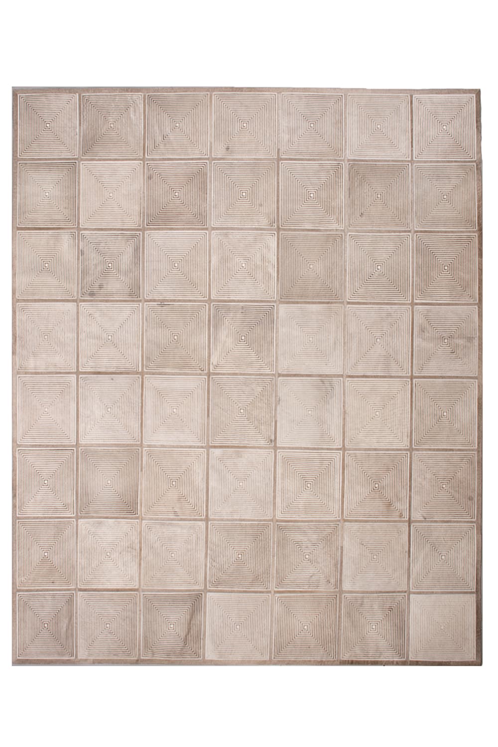 THEO LASERED - Natural Cowhide Rug - Homelosophy, view 4