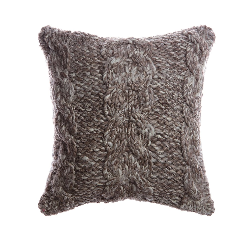 Trenzas Wool Pillow - Homelosophy, view 5