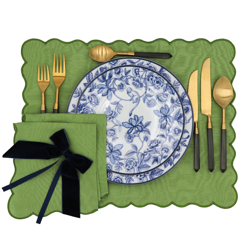 24pc Set Midnight Blue Cutlery - 6 Piece - Set of 4