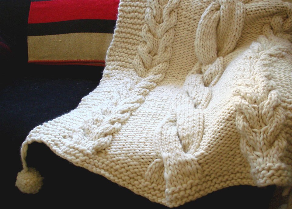 Sweater Knit Throw Blanket - Homelosophy