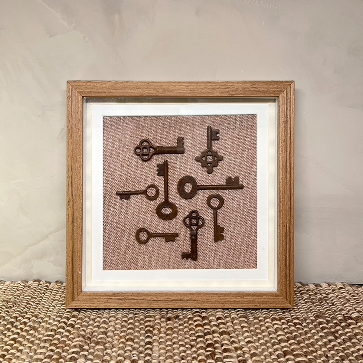 Vintage Keys Art - Petite Walnut - Source by Studio Skara, view 5