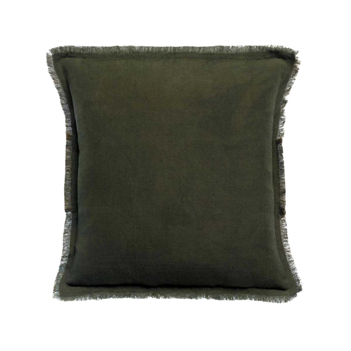 Vivienne Olive Linen Pillow - Source by Studio Skara