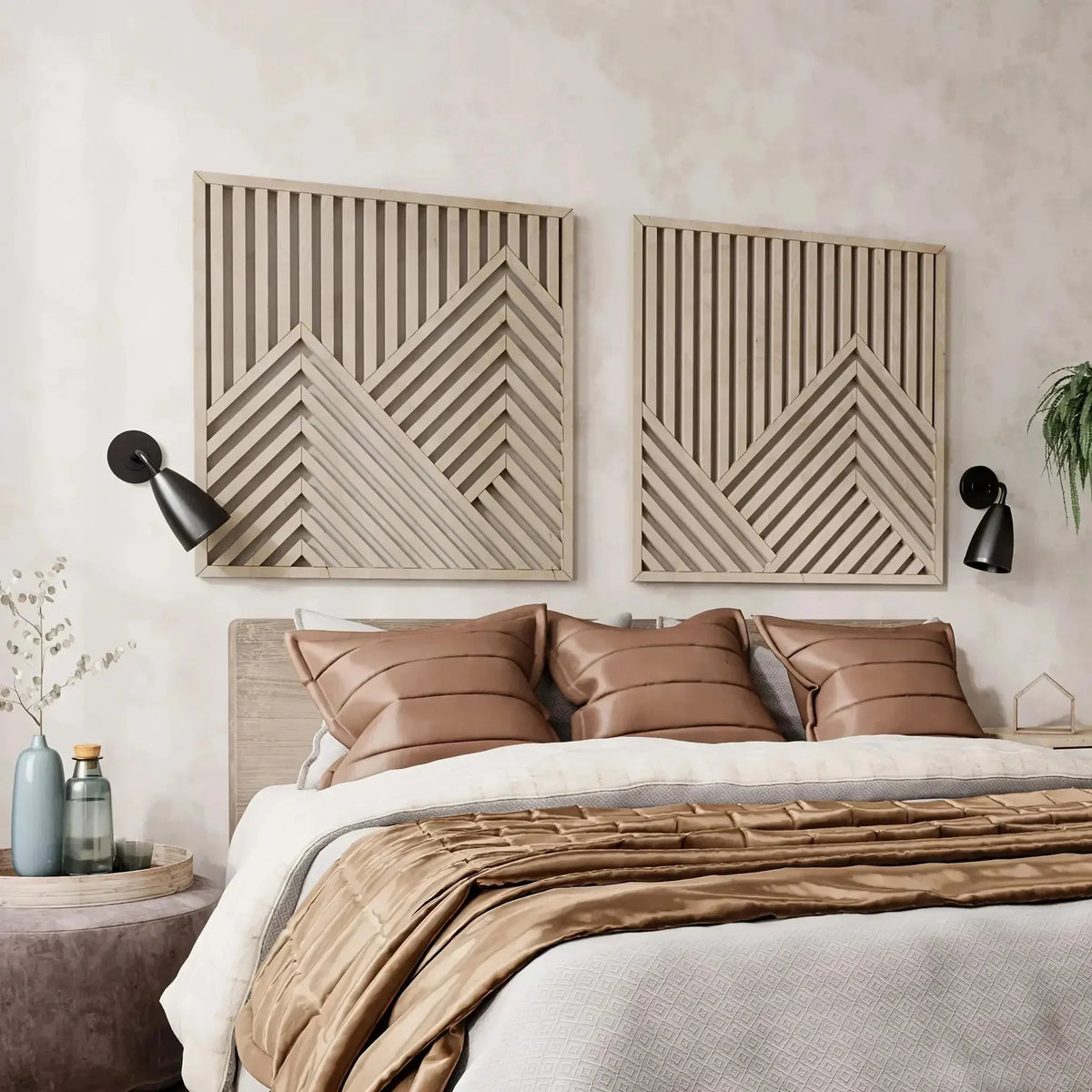 Wall Art - Vintage Wood Nature Theme