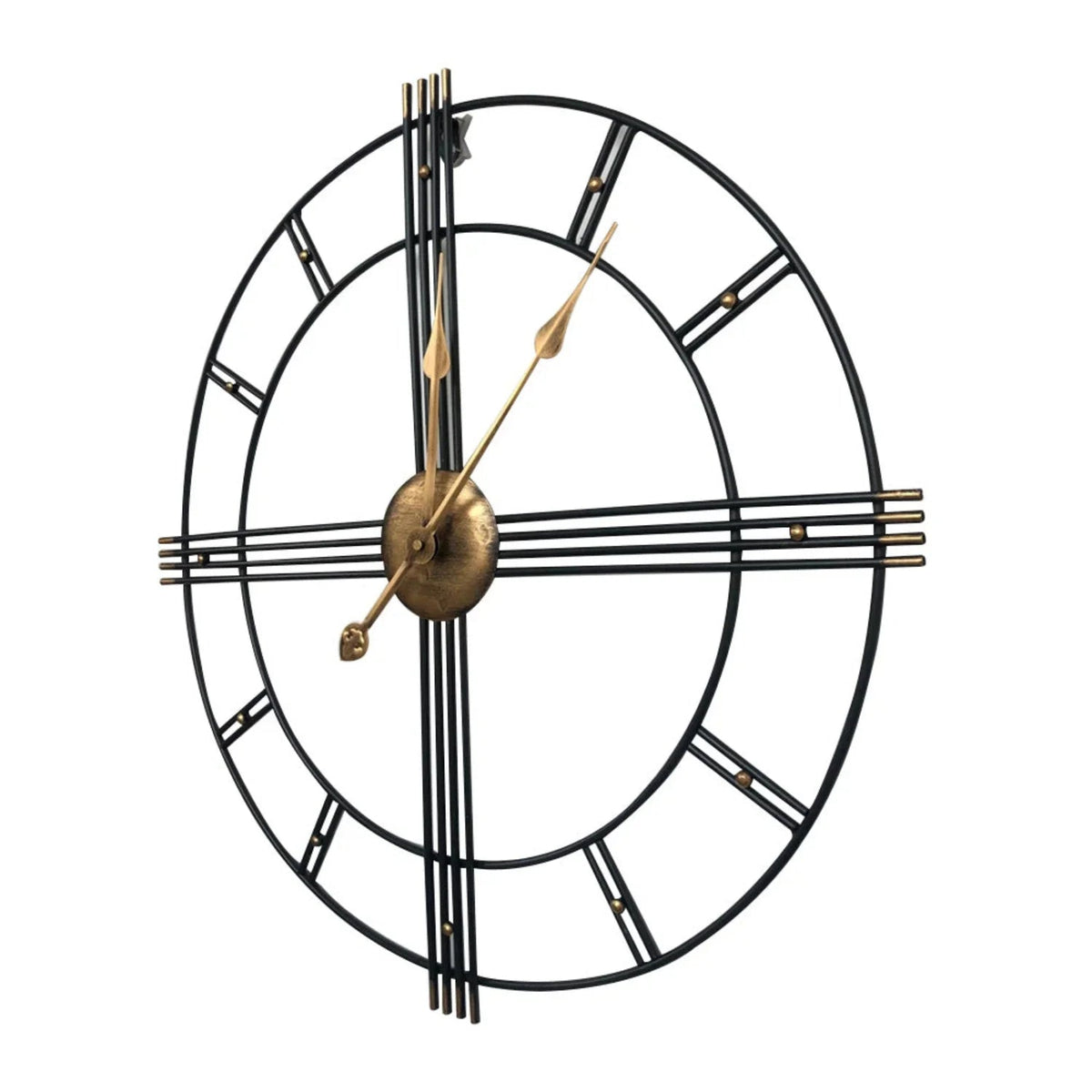 Wall Clock - Roman Numerals Metal Large — House of Avana, view 21 of 28