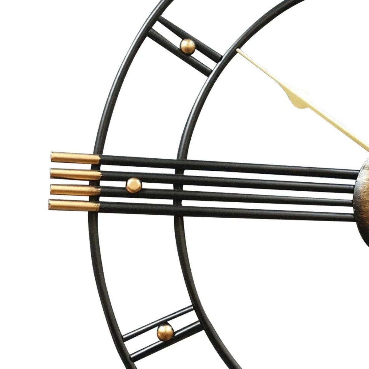 Wall Clock - Roman Numerals Metal Large — House of Avana, view 9 of 28