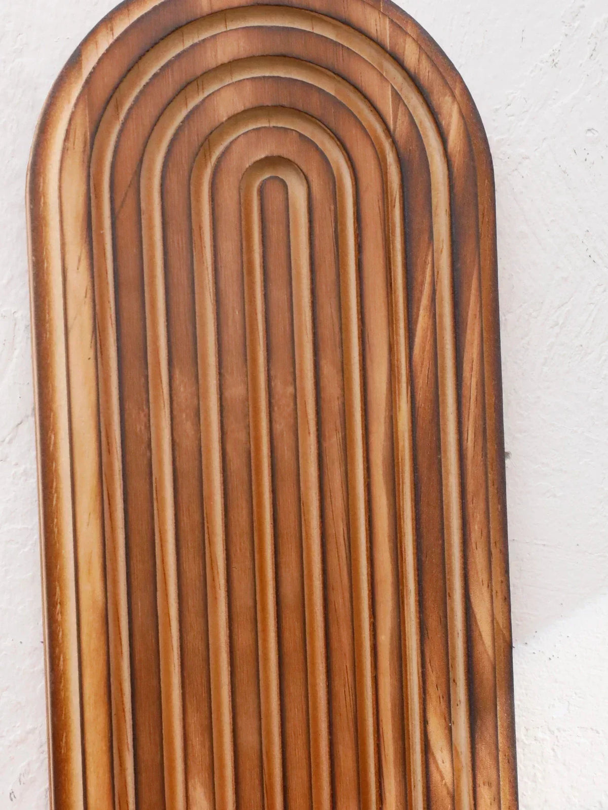 Wall Shelves - Geometric Wooden Natural