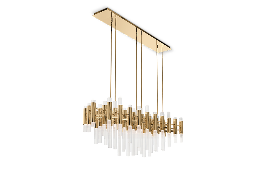 Waterfall Rectangular Suspension Light by Luxxu – view 2