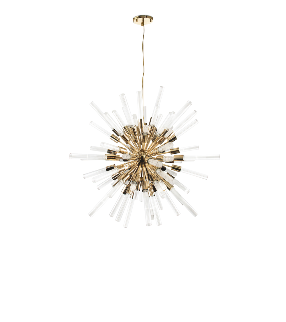 Waterfall Sputnik Suspension Light by Luxxu