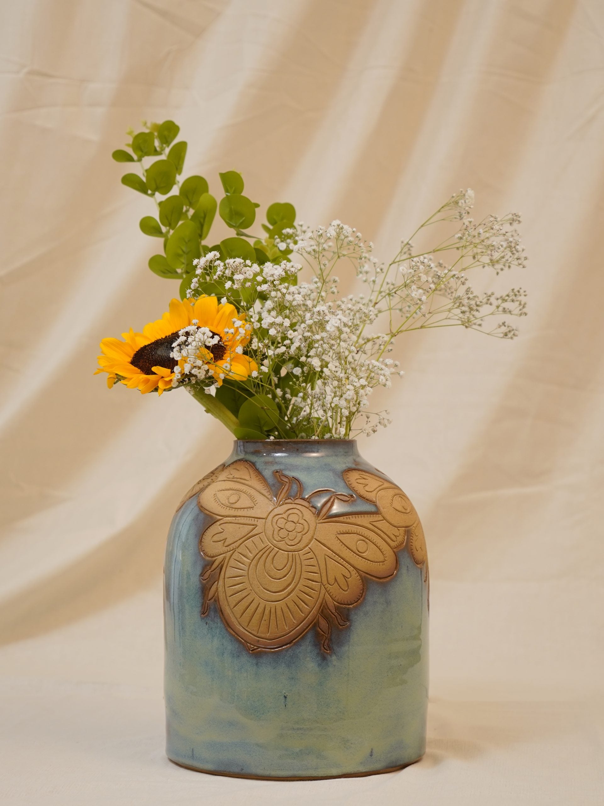 Beetle Blue - Vase image 3
