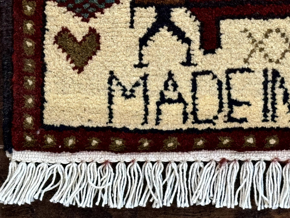 Afghan War Rug 2 x 2.6, Guns Tanks Helicopters - Jewel Rugs, view 9