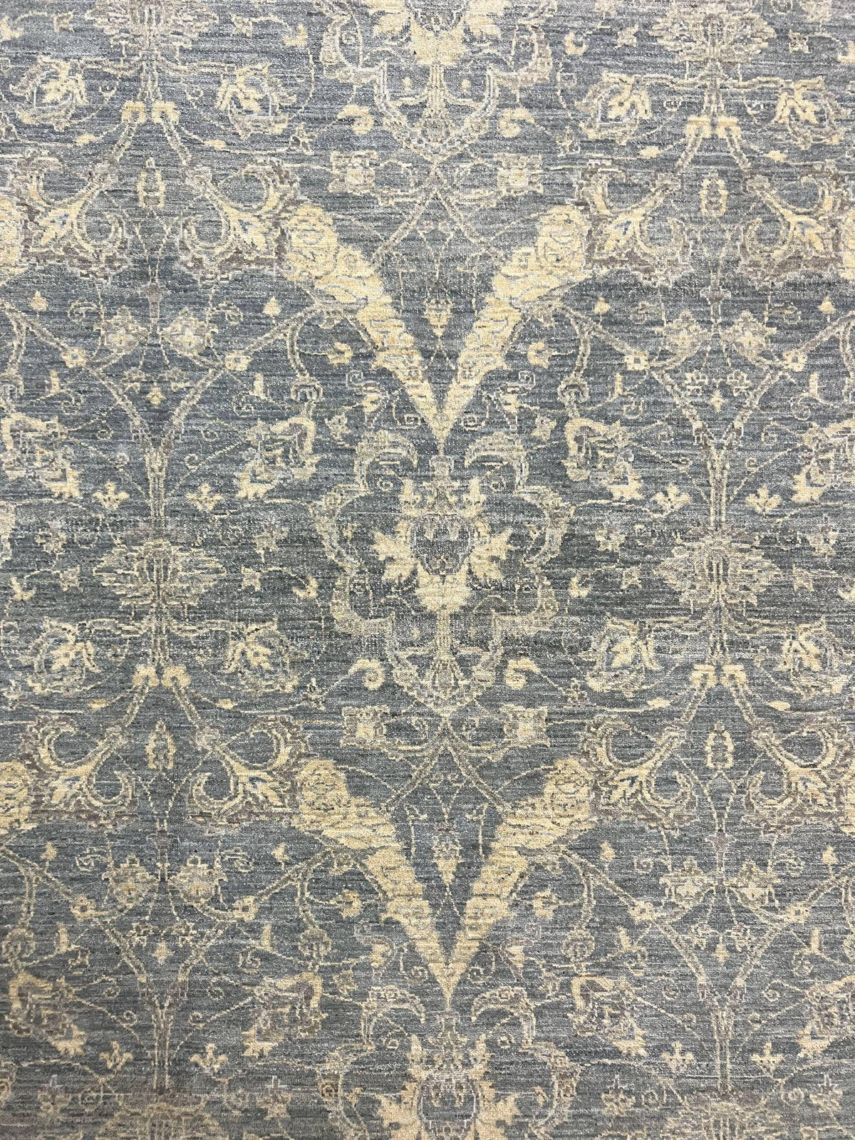 Contemporary Pakistani Rug 5 x 6.6, Handmade Floral Wool Rug, Spanish Pattern - Jewel Rugs, view 4