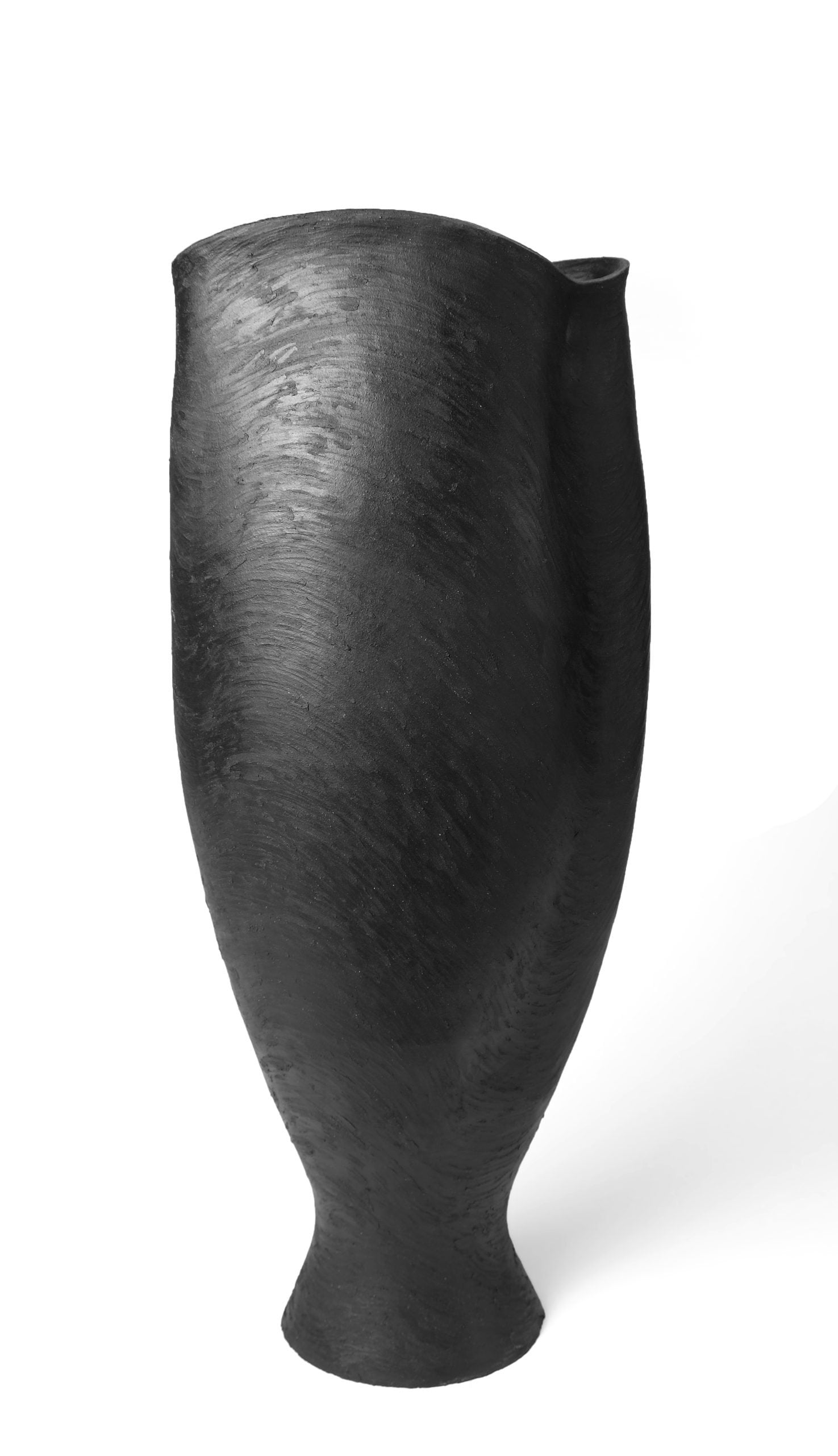Textured Vessel in Black - No 118 image 1