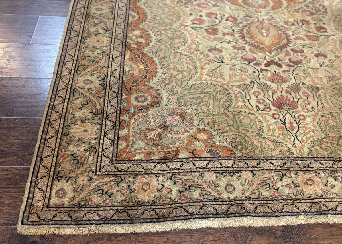 Antique Turkish Kayseri Rug 7x10 - Jewel Rugs, view 9