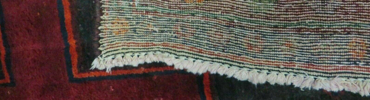 4' X 8' Antique Handmade India Geometric Oriental Wool Rug Veg Dyes Nice - Jewel Rugs, view 9