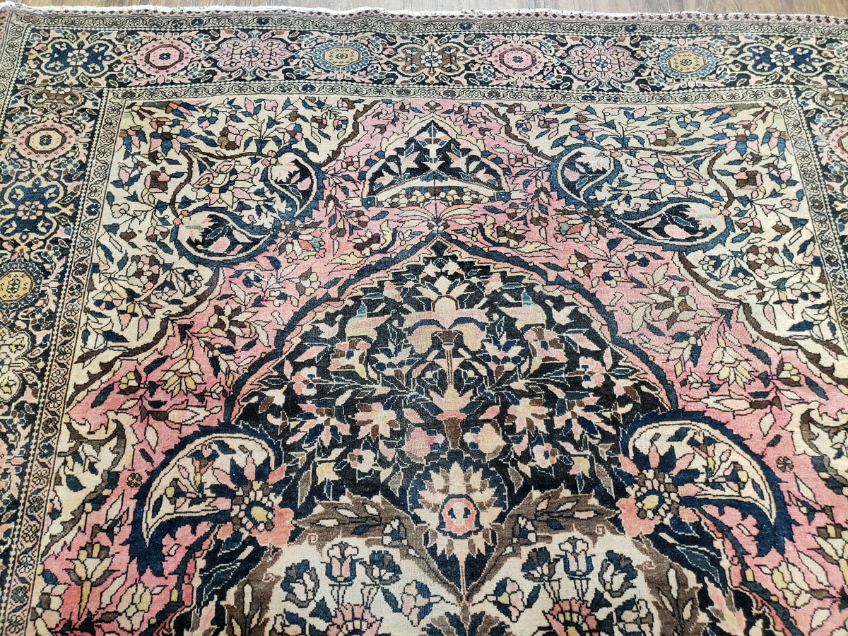 Antique Persian Farahan Rug, 4'1" x 6' 5" - Jewel Rugs, view 4