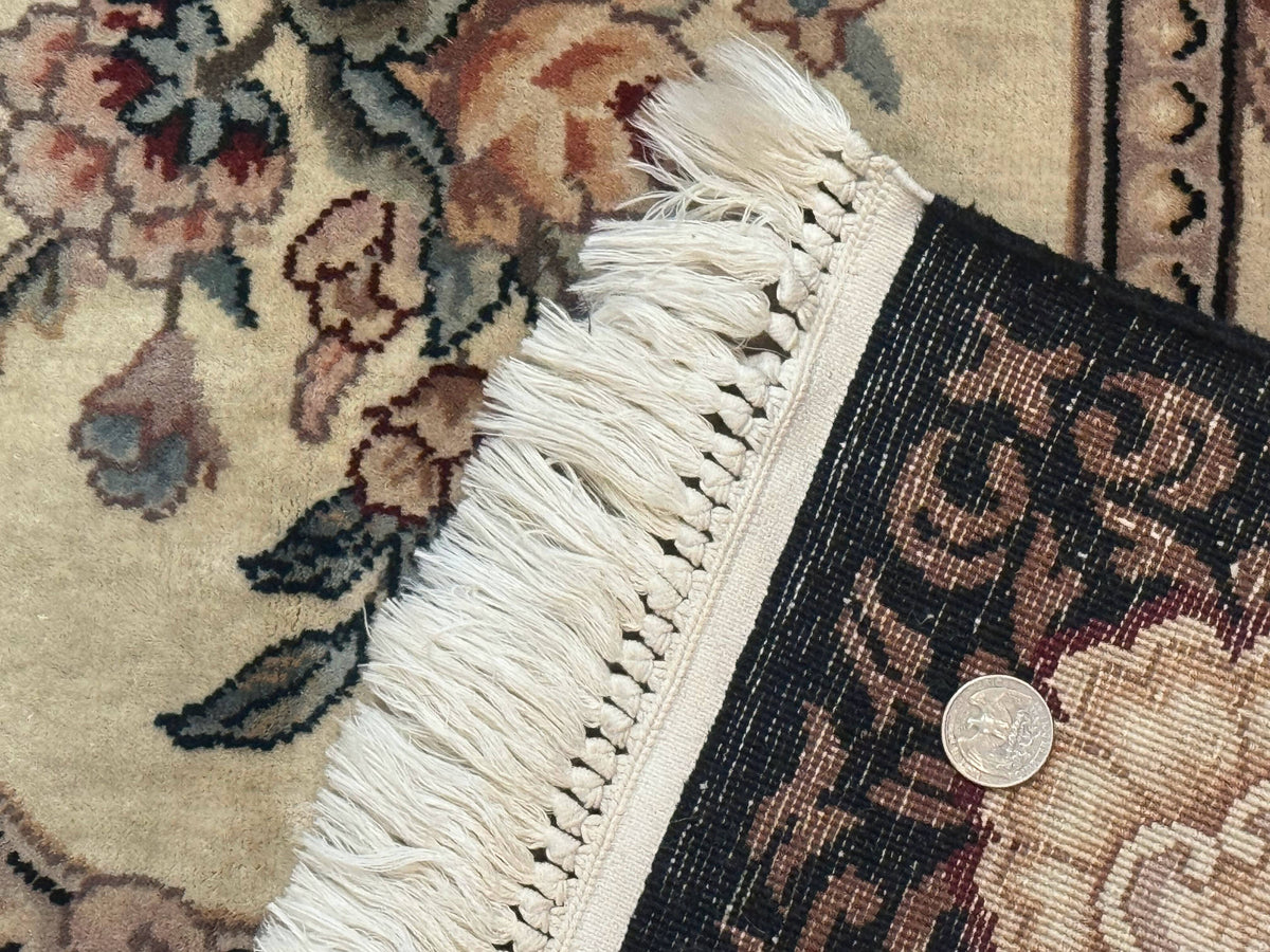 Aubusson Rug 6x9, European Design, Fine 170 KPSI, Elegant Carpet - Jewel Rugs, view 10