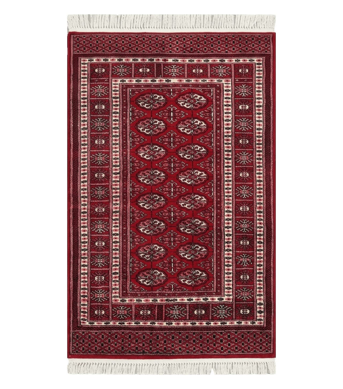 3' X 5' Vintage Fine Handmade Turkoman Bokhara Yamud Rug Carpet Nice - Jewel Rugs